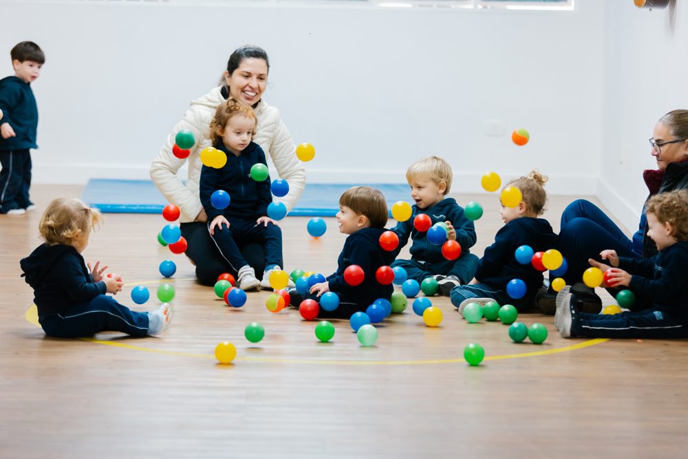 Alunos da Educação Infantil da SEE-SAW